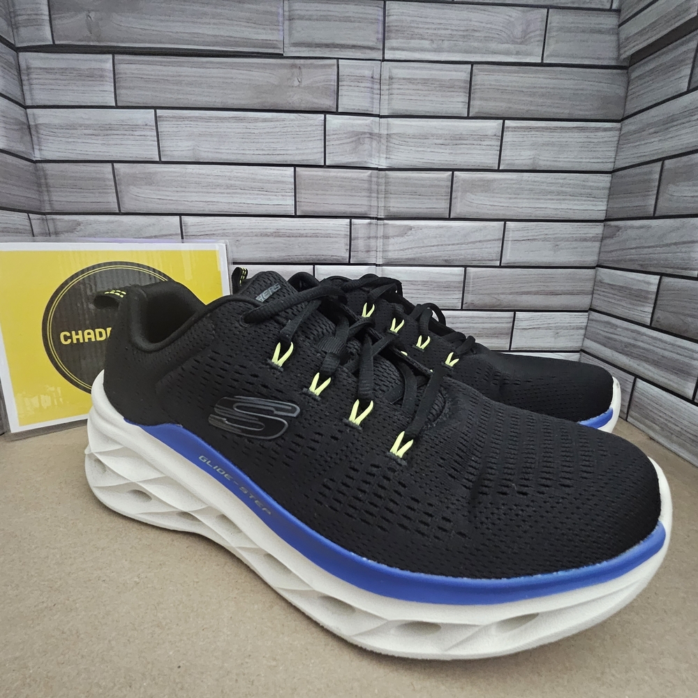 Men Sketchers Glide Step Memory Foam Wide Fit No Box PRE WORN